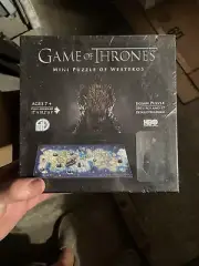 Game of Thrones: Westeros Mini Puzzle (350+ pieces) 4D Cityscape Factory Sealed