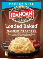 Idahoan Family Sized Mashed Potatoes Loaded Baked