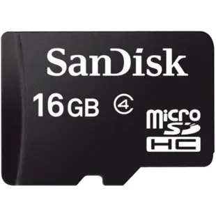 SanDisk microSD Class 4 記憶卡 16GB SDSDQM-016G-B35 香港行貨