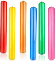 Pool Inflatable Sticks 41.3 Inch Pool Noodles PVC Swimming Noodles Colorful Inflatable Pool Noodle Adults Float Water Noodles Outdoor Water Games Toy for Beaches Swimming Pool Party Décor