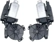 Front Right/Front Left/Left&Right 8200000938 Window Lifter Motor Compatible for Renault Megane 2 Grand Scenic 2 Scenic Clio 3 Espace 4(L and R)