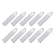 10pcs 7ML Roll On Bottle Plastic Travel Portable Empty Refillable Perfume Es ECA