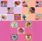 15 Doc McStuffins Assorted - Large Stickers - Party Favors