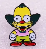 The Simpsons enamel pin - Krusty the Clown - Australian Stock - Free AU Post