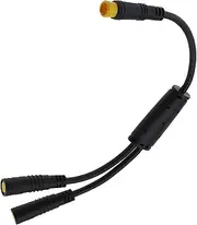 SING F LTD Mid Motor Gear Sensor Brake Lever Y Splitter 1T2 Extension Cable Compatible with Bafang BBS01 BBS02 BBSHD Motor Kit Electric Bike Connector