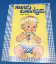 Vintage 1978 Whitman Tender Love'n Kisses Paper Doll Book - EXC
