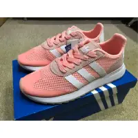 在飛比找蝦皮商城精選優惠-Adidas Womens Flashback 粉紅 慢跑鞋