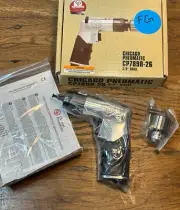 Chicago Pneumatic 3/8" Reversible Air Power Drill 2600 RPM Keyed Chuck CP789R-26