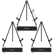 3 Pack Tabletop Easel, Black Steel Table Top Easels for Display, Adjustable &...