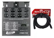 Elation ADJ CYBER PACK 4-Channel Dimmer/MIDI DMX Controller Power Pack + Cable