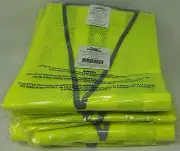 Condor 53YN33A High Visibility Yellow/Green Safety Vest Small/Medium Qty 9
