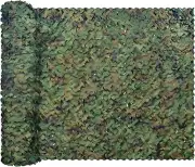 WINWAY Camo Netting Camouflage Net Bulk Roll Sunshade Mesh Net for Hunting Shoot