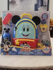Disney Junior Mickey Mouse Funhouse Clubhouse Adventures Backpack NEW