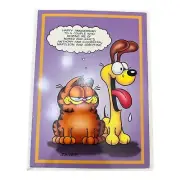 Vintage Argus Garfield And Odie Anniversary Card 65082-35C