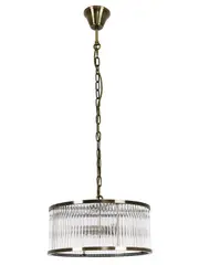 Corbelle 4 Light Pendant in Antique Brass
