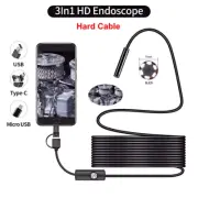 Practical 7MM Android Endoscope 3 in 1 Usb/Micro Usb/Type-C Borescope Inspection