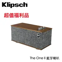 在飛比找PChome24h購物優惠-福利品-Klipsch The One II 藍牙喇叭