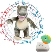 Dyno the Dinosaur Stuffed Toy 8" Plush with Pre-Recorded Dinosaur Sound