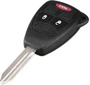 FLJKCT Car Key Shell Remote Key Car Key Case Shell,for Dodge Dakota Durango Charger,for Jeep Grand Cherokee,for Chrysler 300 Town