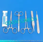 5 PC CLASSIC SUTURE REMOVAL KIT SET (SCALPEL HANDLE #3+ 5 BLADES #15)