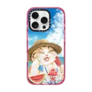 iPhone 16 Pro Impact Case MagSafe Compatible Vacation cat