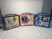 Set Of 3 Upper Deck 1999 Retro Lunchboxes Michael Jordan, Wayne Gretzky, R. Moss