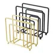 Tissue Holder Napkin Holder Desktop Storage Shelf Electroplated Kitchen Tools