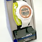 Casio LWS1200H-7A2V, Women's Digital Watch, 100 Meter WR, White Resin, 3 Alarms