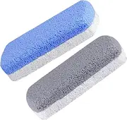 2pcs Abrasive Stone Foot Grinder Foot Brush Yellow Sponge Natural Pumice Stone for Feet Foot Pumice Stone for Feet Foot Scrub Feet Stones