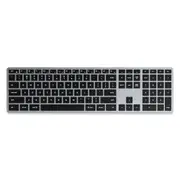 SATECHI X3 Slim Keyboard - Space Grey Bluetooth - Backlit - with Numeric Key - for Mac [ST-BTSX3M]