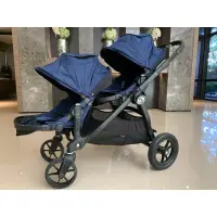 在飛比找蝦皮購物優惠-Baby jogger city select雙人推車