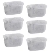 6pcs Charcoal Water Filter Breville BES980 BEP920 BES840 BES870 BWF100 Coffee Machine 55mm