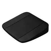 Car Cushion Adult Booster Seat For Car Butt Pad Improve Driving Vision Ergonomic Design Extra Height For Car Seat Office Chair Black 4CM