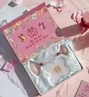 3 in 1 Rose Quartz Crystal Jade Roller & Butterfly Gua Sha Facial Skin Care Set
