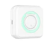 All-in-one Photo Printer Multifunction Portable Printer Wireless Instant Mini Printer Support BT Connection for Smartphone with 6 Thermal Paper Rolls+5 Sel