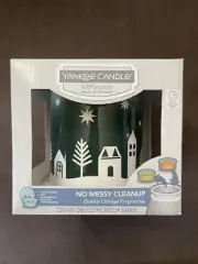 Yankee Candle Scenterpiece Warmer With Timer Winter Village Retired HTF New