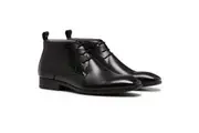 JULIUS MARLOW HUB Leather Boots Dress Work Formal Business Shoes Chukka