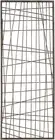 Savoy Wall Art Living Room Décor - Modern Abstract Metal Wire Design Home Accent