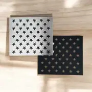 Large Steel or Aluminum Star Stencil for Wood American Flag Makers – Sizes for