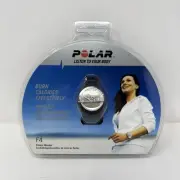 Polar F4 Fitness Monitor Workout Watch Black Fitcore Running Heart Rate NIB