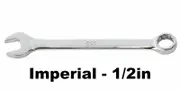 888 T812055 - Ring Open End Spanner SAE 1/2"