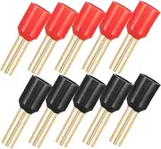NOLITOY 10pcs Car Audio Terminal Speaker Audio Cable Plugs Car Accessory Audio Cable Plug Adapters Audio Plug Adapters Amp Wire Connectors Wire Terminals Car Audio Accessories Copper Red