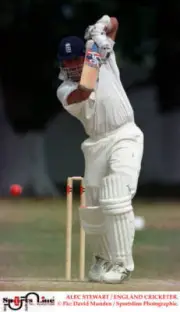 Alec Stewart England Cricketer Old Player Cricket Photo 18