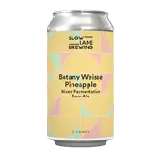 Slow Lane Botany Weisse Pineapple Sour Ale 375ml Can