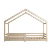 NNEED Bed Frame Wooden Single Size Timber House Frame