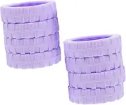 BESTonZON Luggage Wheel Covers Suitcase Wheel Protectors Roll Thicken Outdoor Foot Hardwood Wrap Casters Protection Sock