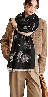 [iCuviy] Large Pashmina Shawls & Wraps for Women Extra Long Soft Cashmere Feel Throw Womens Fall Scarfs Shawls and Wraps for Wedding