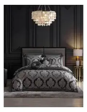 [DaVinci] Emerson Quilt Cover Set in Granite