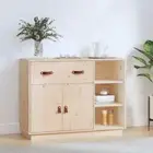 vidaXL Sideboard 98.5x40x75 cm Solid Wood Pine BBT