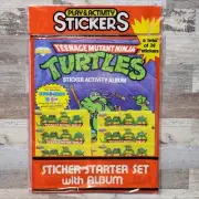 Teenage Mutant Ninja Turtles Sticker Activity Album 1989